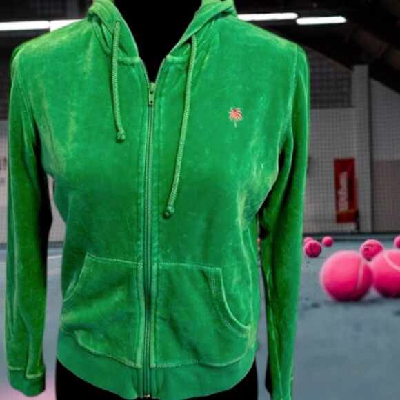 Lilly Pulitzer🎾RARE🌴Vintage Retro Zip-Up Jacket - Picture 2 of 16